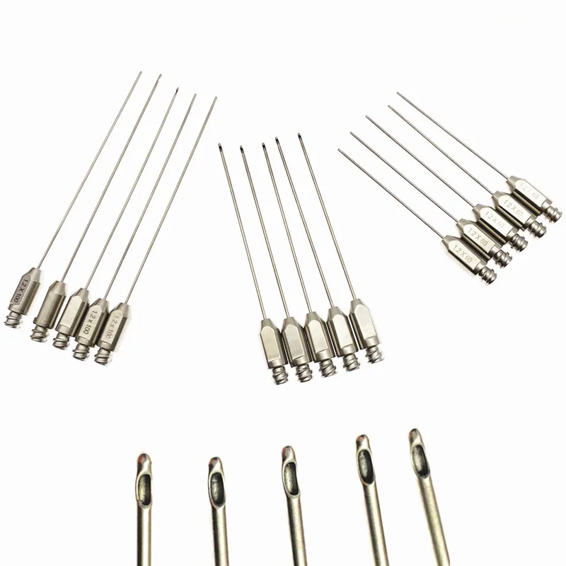 5pcs Liposuction Cannula Single hole Facial fat harvesting cannula Fat transfer cannula
5pcs Liposuction Cannula Single hole Facial fat harvesting cannula Fat transfer cannula