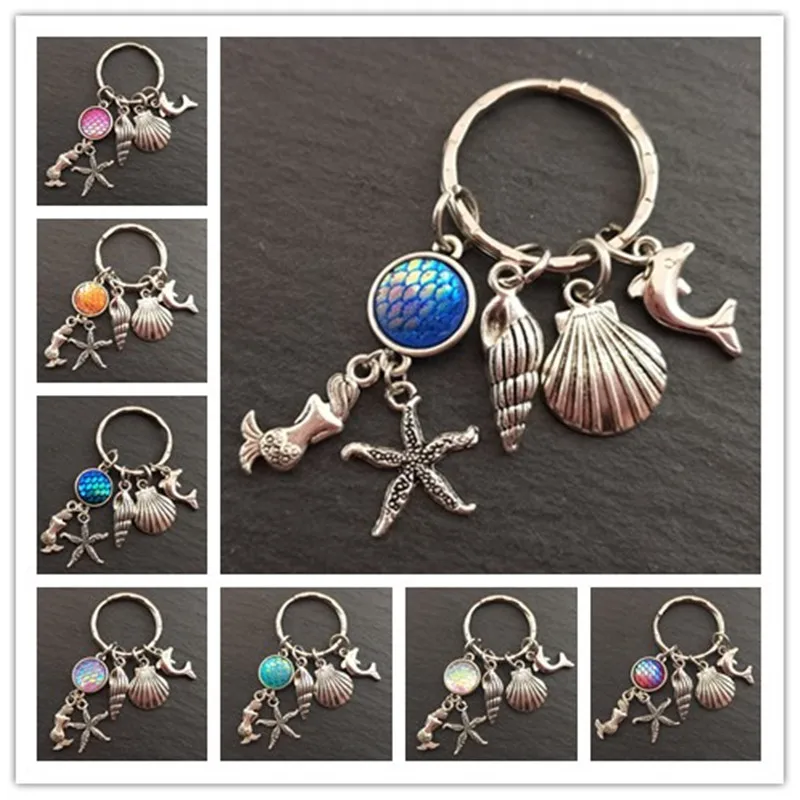 Seahorse keychain with mermaid scales, sea horse keychain, Shell keychain, conch keyring, mermaid keychain for woman
Seahorse keychain with mermaid scales, sea horse keychain, Shell keychain, conch keyring, mermaid keychain for woman