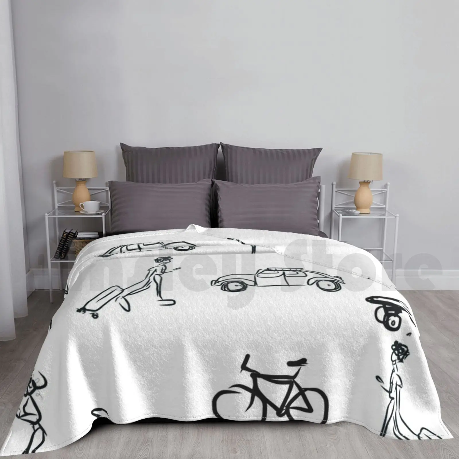 On The Go , Wheresmsb Blanket Fashion Custom Car Bicycle Skateboard Travel Black And White Suitcase Reading Wheresmsb
On The Go , Wheresmsb Blanket Fashion Custom Car Bicycle Skateboard Travel Black And White Suitcase Reading Wheresmsb