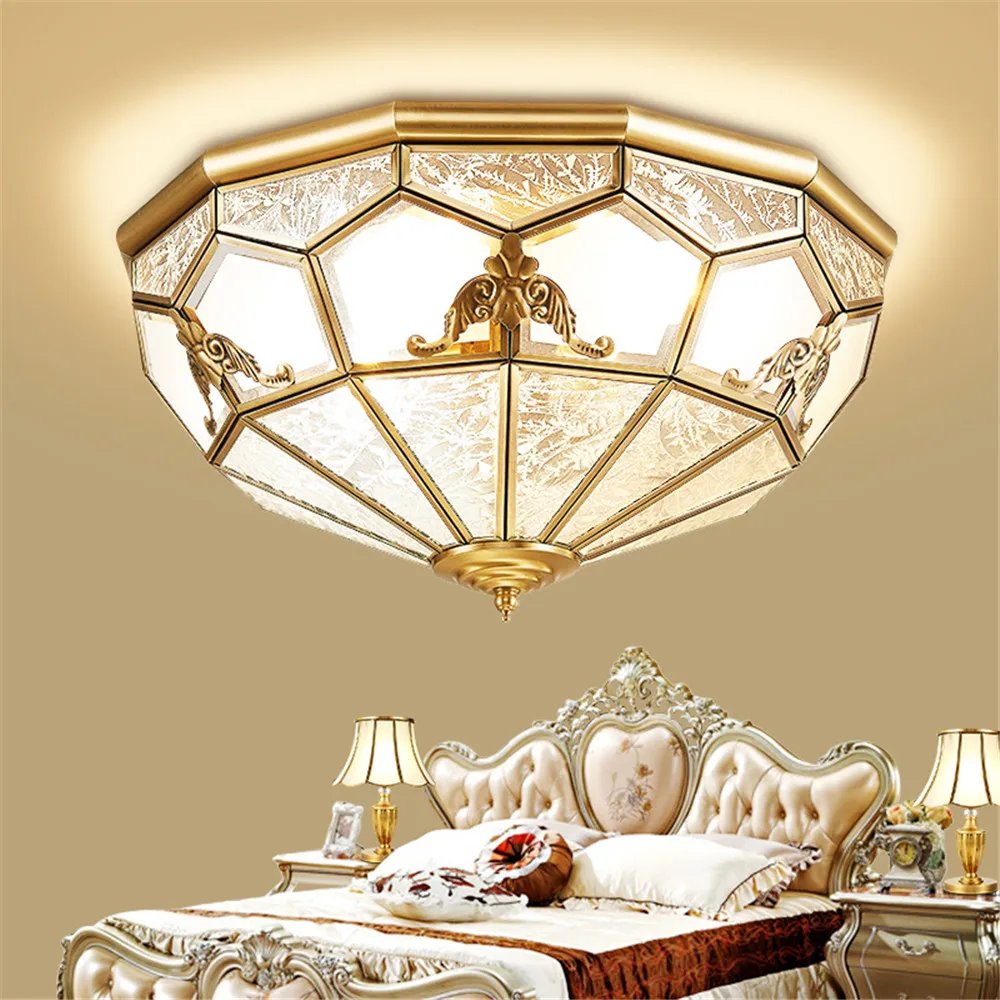 Modern Copper Ceiling Light Living room Ceiling Lamp bedroom Luminaria de teto Vintage Lighting Brass Indoor Ligthing Fixtures
Modern Copper Ceiling Light Living room Ceiling Lamp bedroom Luminaria de teto Vintage Lighting Brass Indoor Ligthing Fixtures