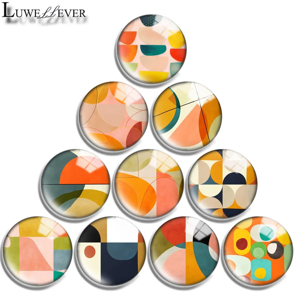 12mm 14mm 16mm 20mm 25mm 30mm 711 Geometric Orange Mix Round Glass Cabochon Jewelry Finding 18mm Snap Button Charm Bracelet
12mm 14mm 16mm 20mm 25mm 30mm 711 Geometric Orange Mix Round Glass Cabochon Jewelry Finding 18mm Snap Button Charm Bracelet