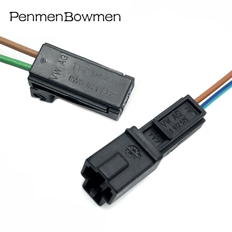 2 Pin 4E0 972 575 Auto License Plate Light Plug Female Male Electronic Connector Wire Harness For 8W0 971 832
2 Pin 4E0 972 575 Auto License Plate Light Plug Female Male Electronic Connector Wire Harness For 8W0 971 832