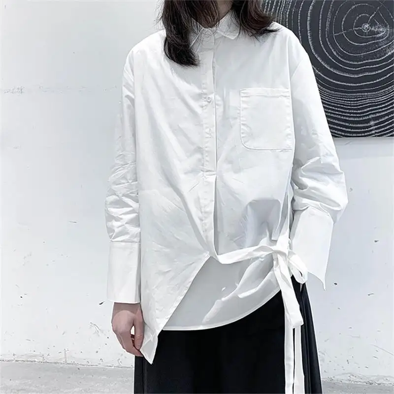 Autumn ladies new square collar solid color jacket pocket irregular bandage design sense long sleeve shirt youth fashion
Autumn ladies new square collar solid color jacket pocket irregular bandage design sense long sleeve shirt youth fashion