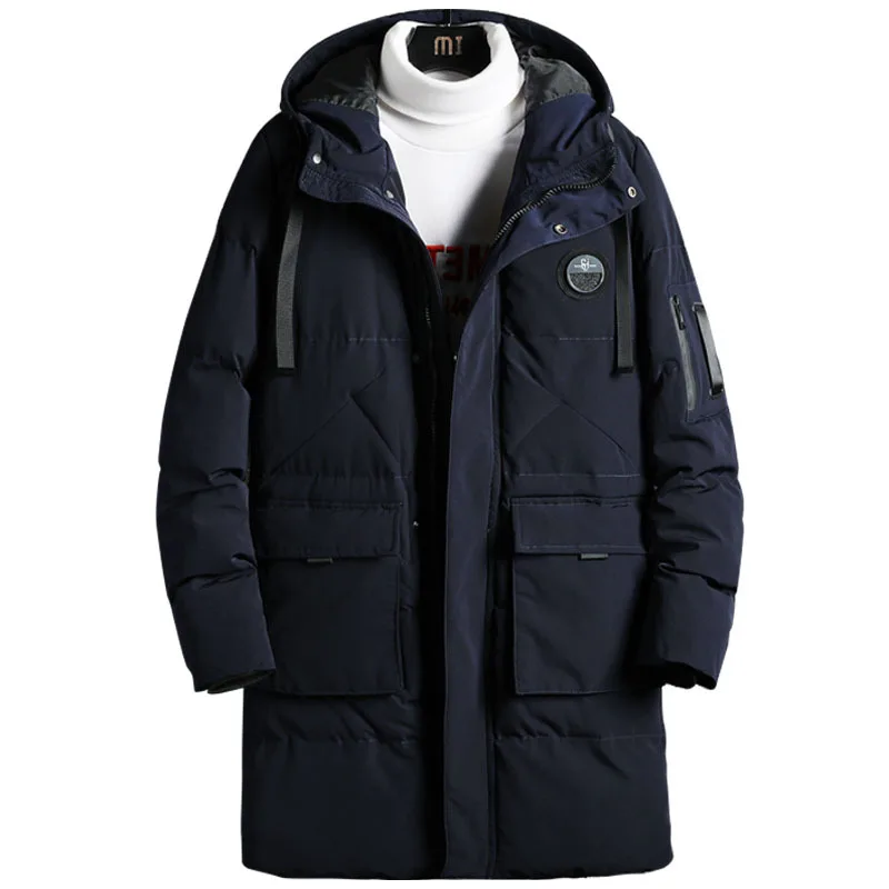New Japanese Kpop Fashion Overcoat Men Autumn Winter Long Jacket Cotton Padded Men Casual Coat Hooded Outwear Jacket Men Parkas
New Japanese Kpop Fashion Overcoat Men Autumn Winter Long Jacket Cotton Padded Men Casual Coat Hooded Outwear Jacket Men Parkas