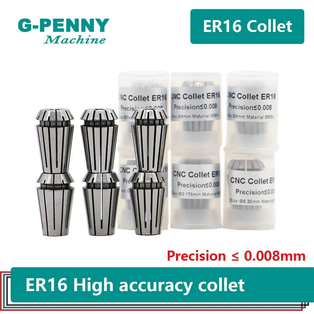 G-penny Высокое качество ER16 цанга двигателя шпинделя полный набор 1-10 мм зажимной держатель инструмента высокая точность менее 0,008 мм
G-penny Высокое качество ER16 цанга двигателя шпинделя полный набор 1-10 мм зажимной держатель инструмента высокая точность менее 0,008 мм