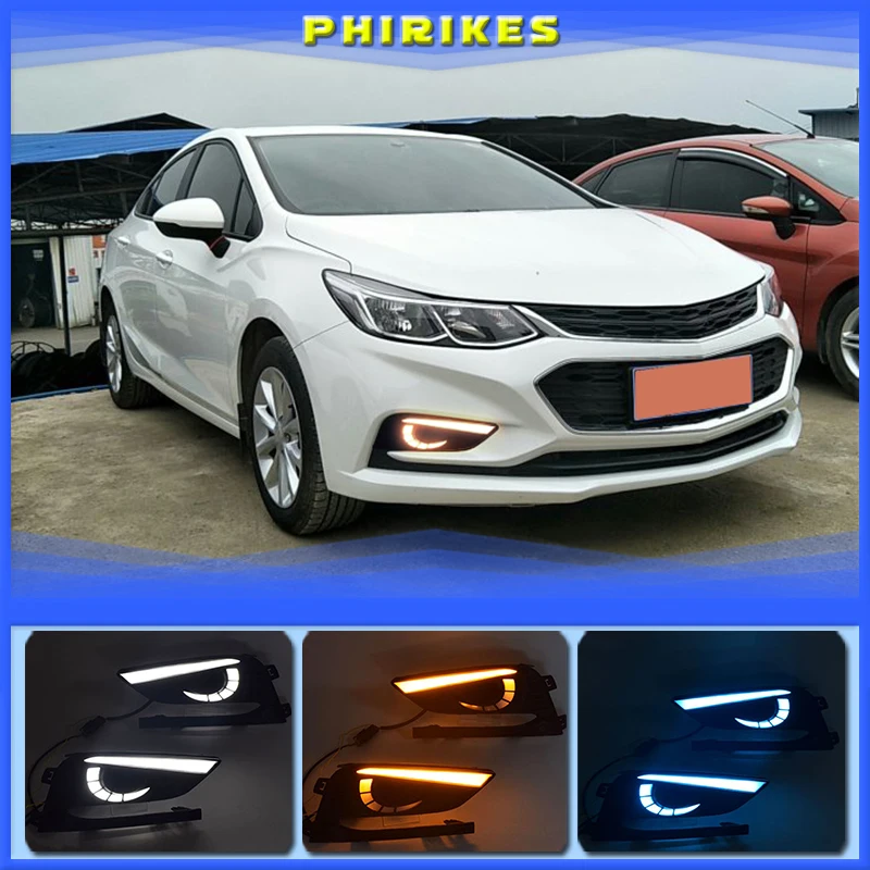 Светодиодные дневные ходовые огни для Chevrolet Cruze 2016 2017 2018, 2 шт., динамические желтые Сигналы поворота с реле, водонепроницаемые Автомобильные дневные ходовые огни 12 В
Светодиодные дневные ходовые огни для Chevrolet Cruze 2016 2017 2018, 2 шт., динамические желтые Сигналы поворота с реле, водонепроницаемые Автомобильные дневные ходовые огни 12 В