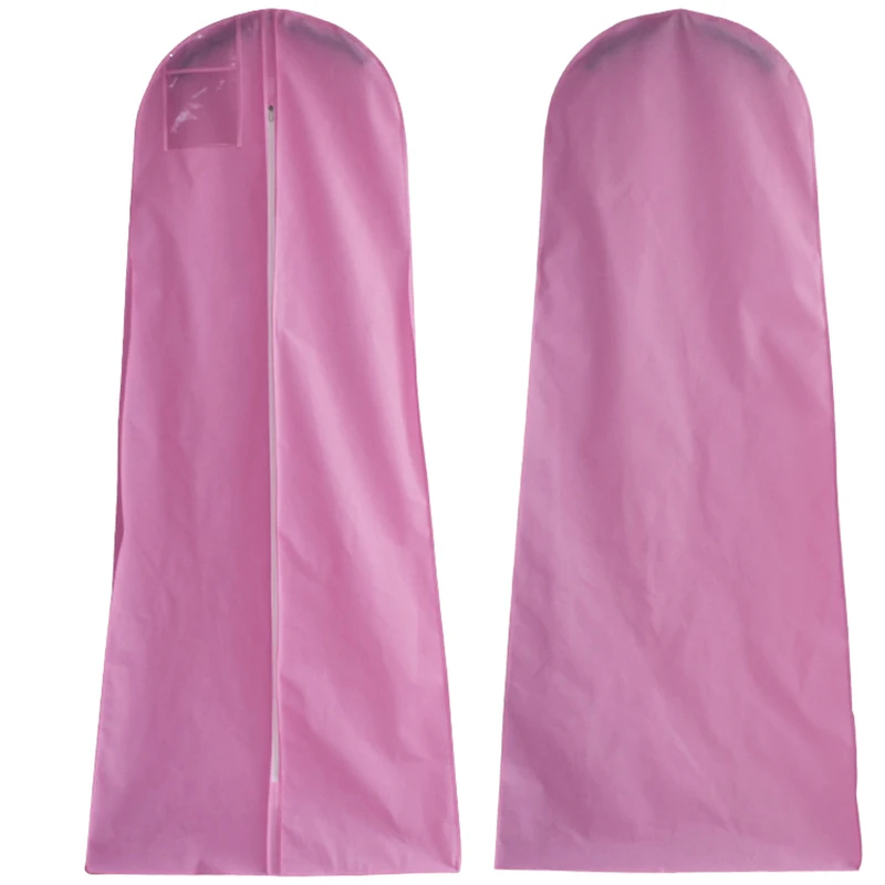 Pink Storage Bag Cover Clothes Protector Case for Wedding Dress Gown Garment Evening Dress Dust Bags Travel Storage Dust Covers
Pink Storage Bag Cover Clothes Protector Case for Wedding Dress Gown Garment Evening Dress Dust Bags Travel Storage Dust Covers