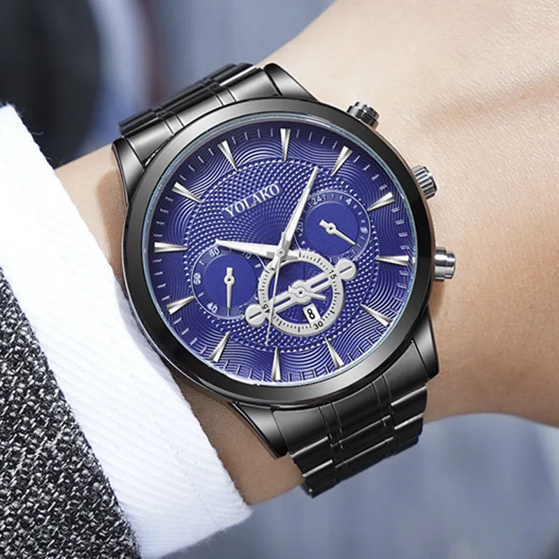 Luxury Gold watch Men's Business Quartz Watches Stainless Steel Round Dial Casual Watch Man Watches Modern Classic Horloges
Luxury Gold watch Men's Business Quartz Watches Stainless Steel Round Dial Casual Watch Man Watches Modern Classic Horloges
