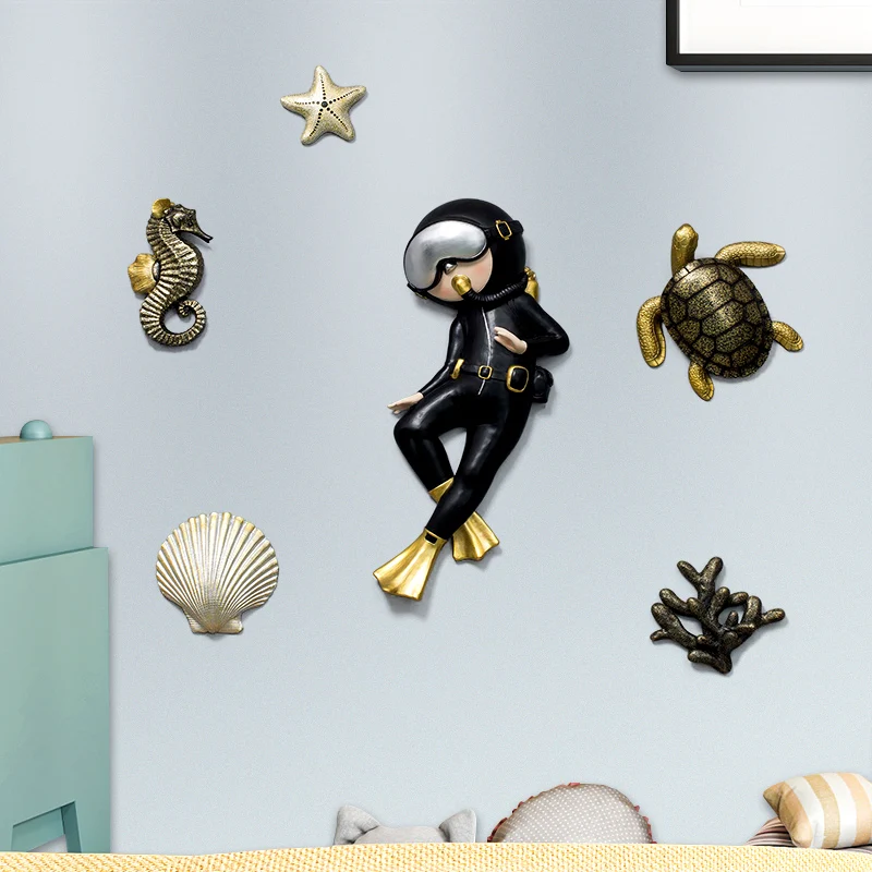 Ocean Divers Marine Life Wall Decoration for Children's Room, Home Decor, Nordic Style, Living Room, Bedroom, Corridor
Ocean Divers Marine Life Wall Decoration for Children's Room, Home Decor, Nordic Style, Living Room, Bedroom, Corridor