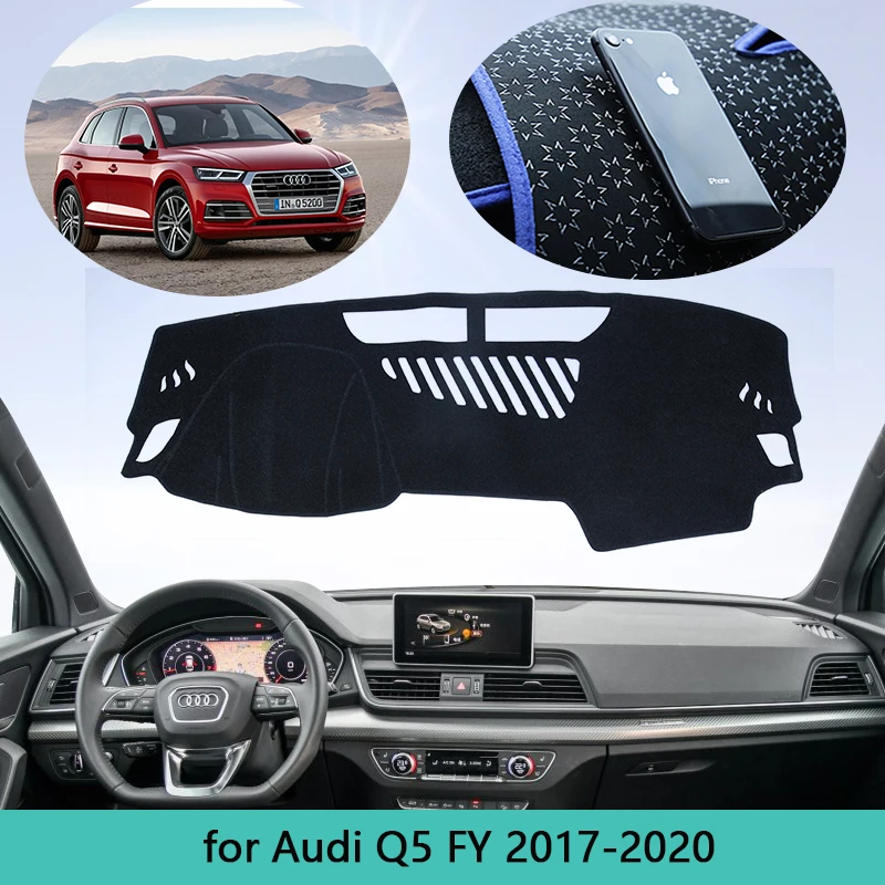 Car Dashboard Carpet Cover For Audi Q5 II 2017 2018 2019 2020 Dash Mat Cape Anti-dirty Sun Shade Dashmat Automotive interior
Car Dashboard Carpet Cover For Audi Q5 II 2017 2018 2019 2020 Dash Mat Cape Anti-dirty Sun Shade Dashmat Automotive interior