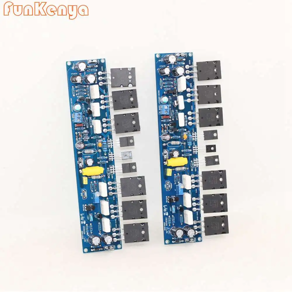 1 Pair Finished L10 Power Amplifier Board 200W *2 HiFi Class A AMP Dual Channel Transistor Class B Sound Amplify
1 Pair Finished L10 Power Amplifier Board 200W *2 HiFi Class A AMP Dual Channel Transistor Class B Sound Amplify