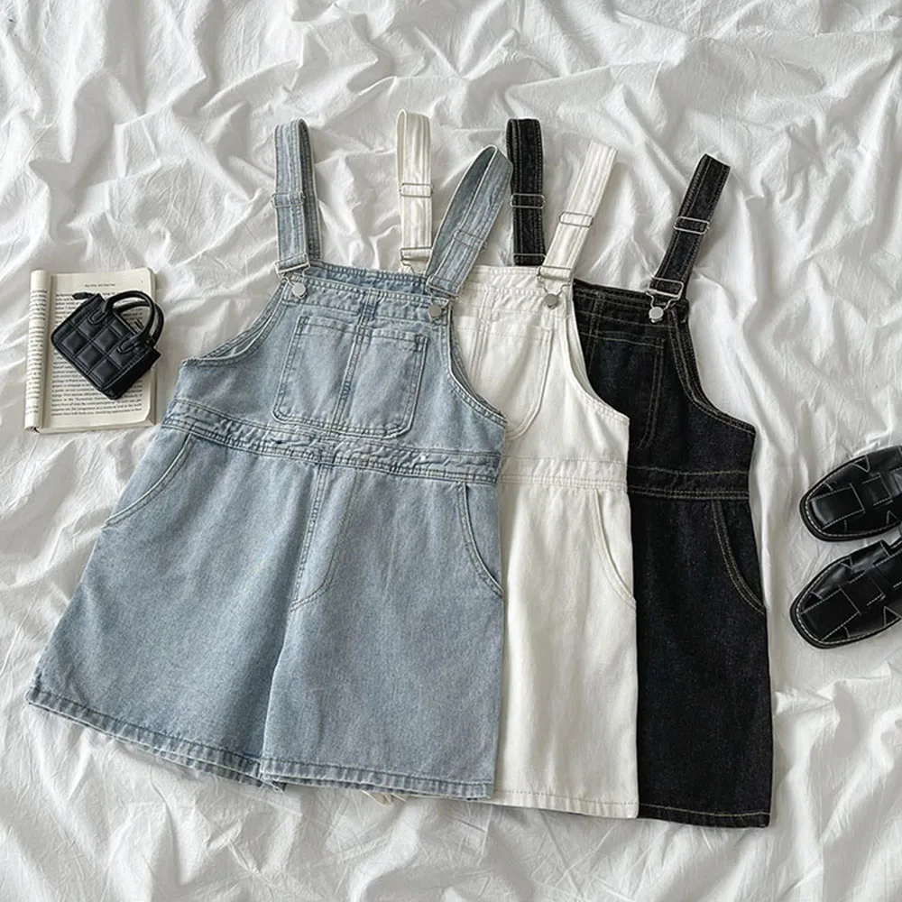 Fashion Overalls Women Straps Denim Shorts 2022 Summer Casual Loose Female Jumpsuit Jeans High Waist Straight Wide Leg Pants
Fashion Overalls Women Straps Denim Shorts 2022 Summer Casual Loose Female Jumpsuit Jeans High Waist Straight Wide Leg Pants