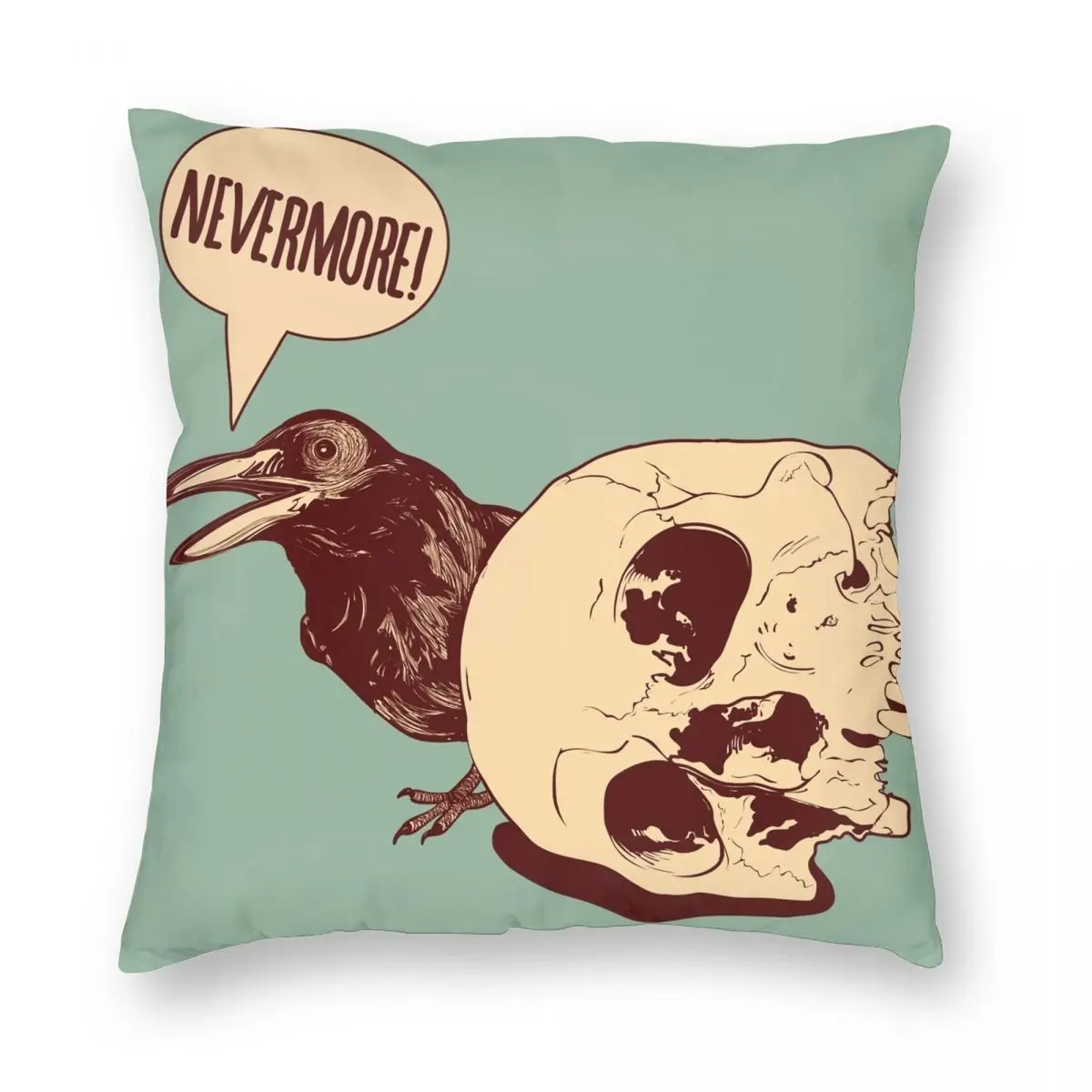 Nevermore EDPOE Square Pillowcase Polyester Linen Velvet Printed Zip Decor Throw Pillow Case Car Cushion Cover
Nevermore EDPOE Square Pillowcase Polyester Linen Velvet Printed Zip Decor Throw Pillow Case Car Cushion Cover