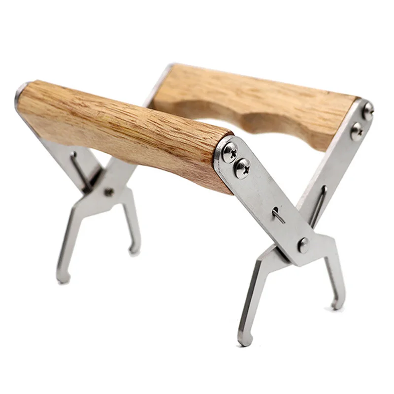 1PC Beekeeping Stainless Steel Frame Grip Holder Lift Gripper with Wooden Handle Beekeeper Professional Tool Equipment
1PC Beekeeping Stainless Steel Frame Grip Holder Lift Gripper with Wooden Handle Beekeeper Professional Tool Equipment