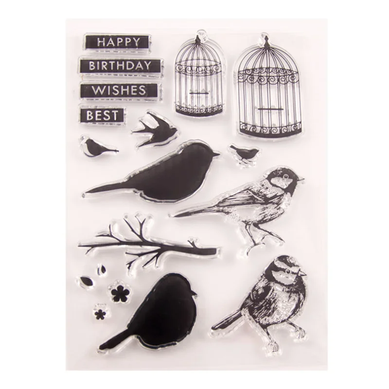 1pc Birdcage Transparent Clear Silicone Stamp Seal Cutting DIY Scrapbooking Rubber Coloring Embossing Diary Decor Reusable T1539
1pc Birdcage Transparent Clear Silicone Stamp Seal Cutting DIY Scrapbooking Rubber Coloring Embossing Diary Decor Reusable T1539