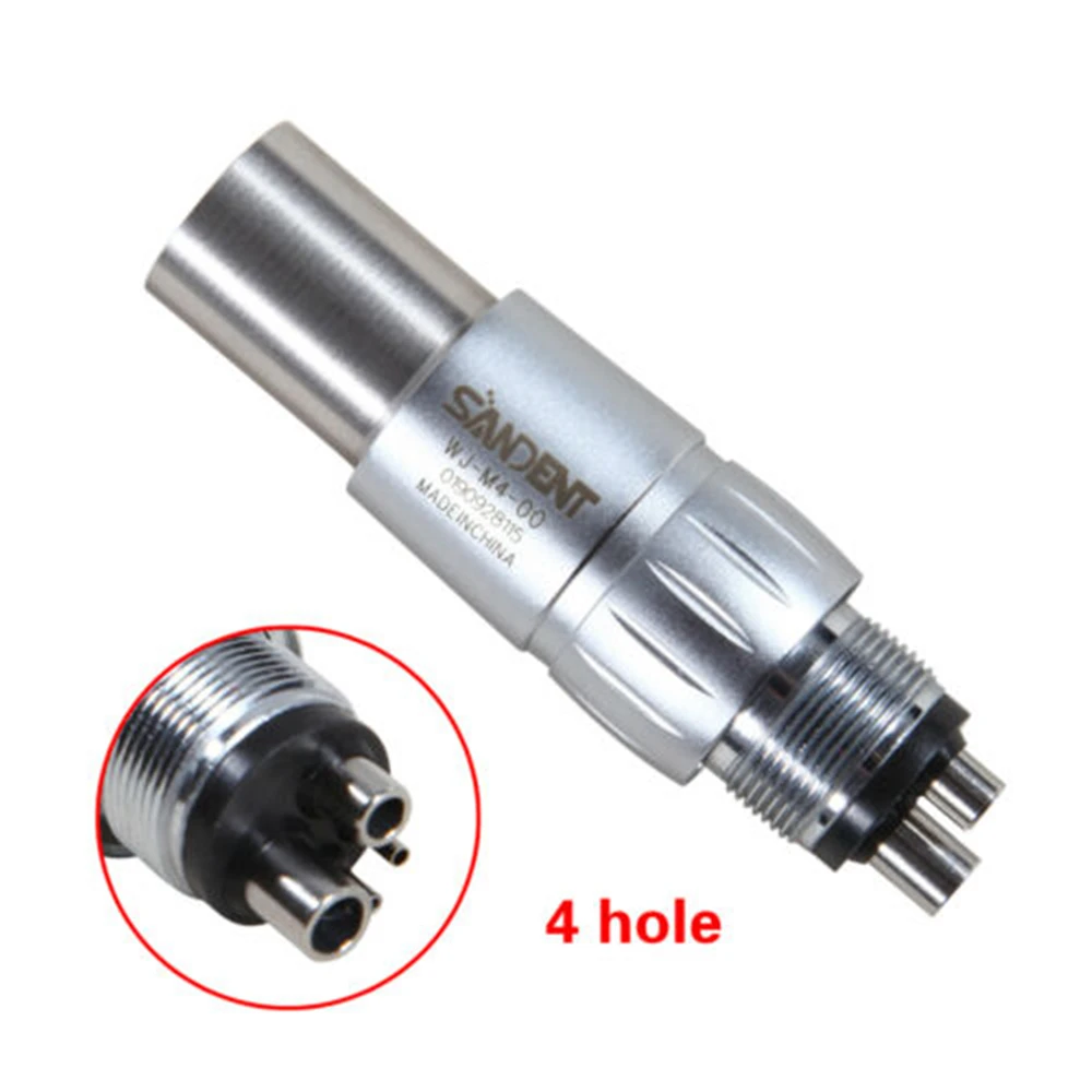1-10pcs Dental Turbine 4 Hole Quick Coupling Coupler for NSK style dental High Speed Handpiece Push Button Dental Equipment
1-10pcs Dental Turbine 4 Hole Quick Coupling Coupler for NSK style dental High Speed Handpiece Push Button Dental Equipment