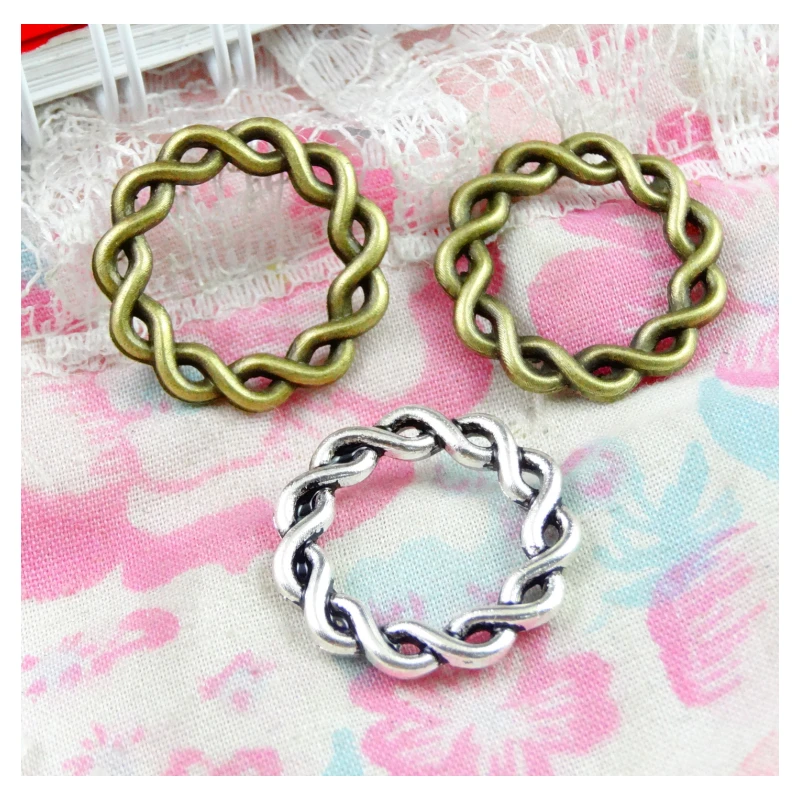 50Pcs 20MM Bronze Color Antique Silver Plated Circle Charms DIY Jewelry Accessories
50Pcs 20MM Bronze Color Antique Silver Plated Circle Charms DIY Jewelry Accessories