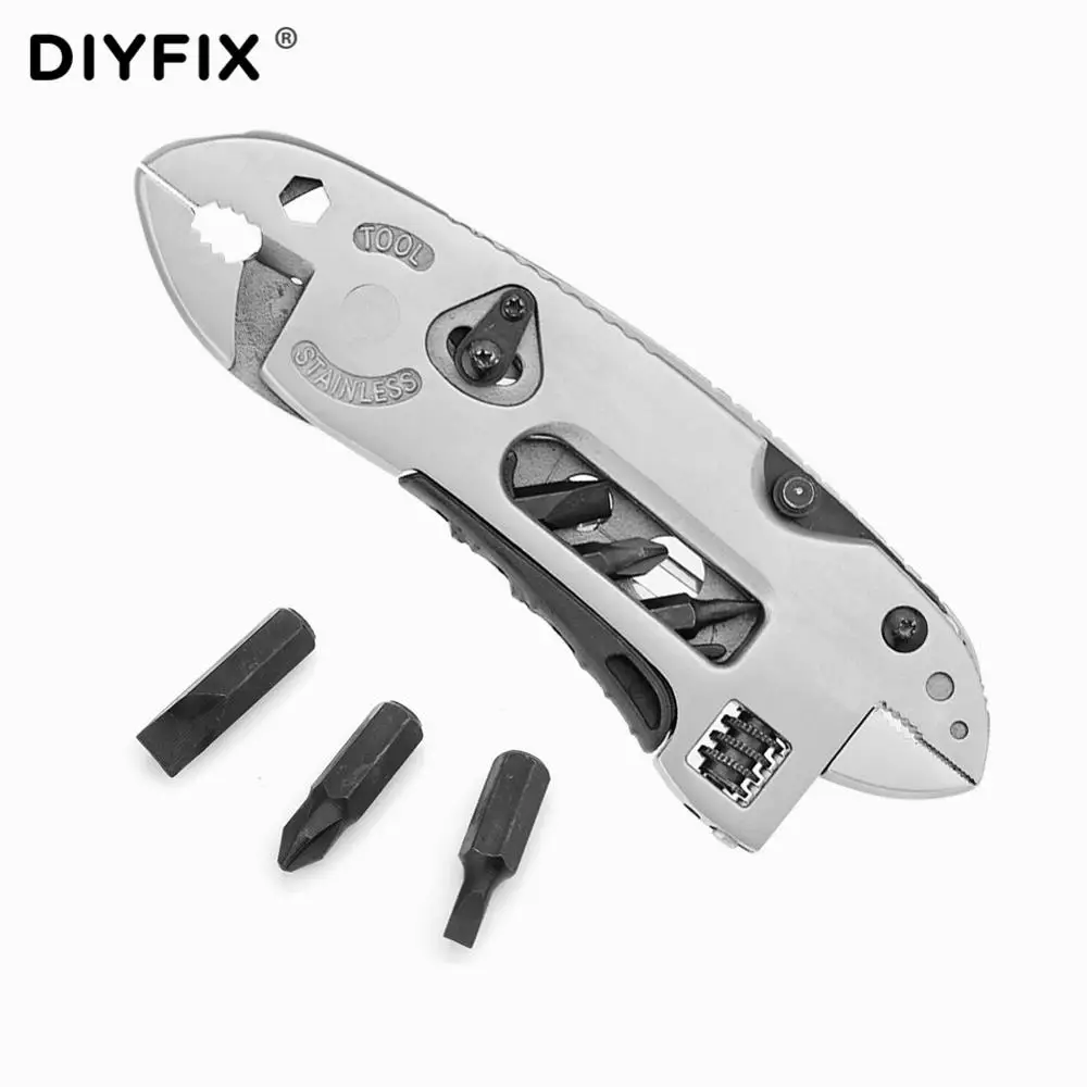 Multifunction Pocket Pliers Knife Screwdriver Set Adjustable Wrench Jaw Spanner Outdoor Survival Hand Tools Kit Camping Tools
Multifunction Pocket Pliers Knife Screwdriver Set Adjustable Wrench Jaw Spanner Outdoor Survival Hand Tools Kit Camping Tools