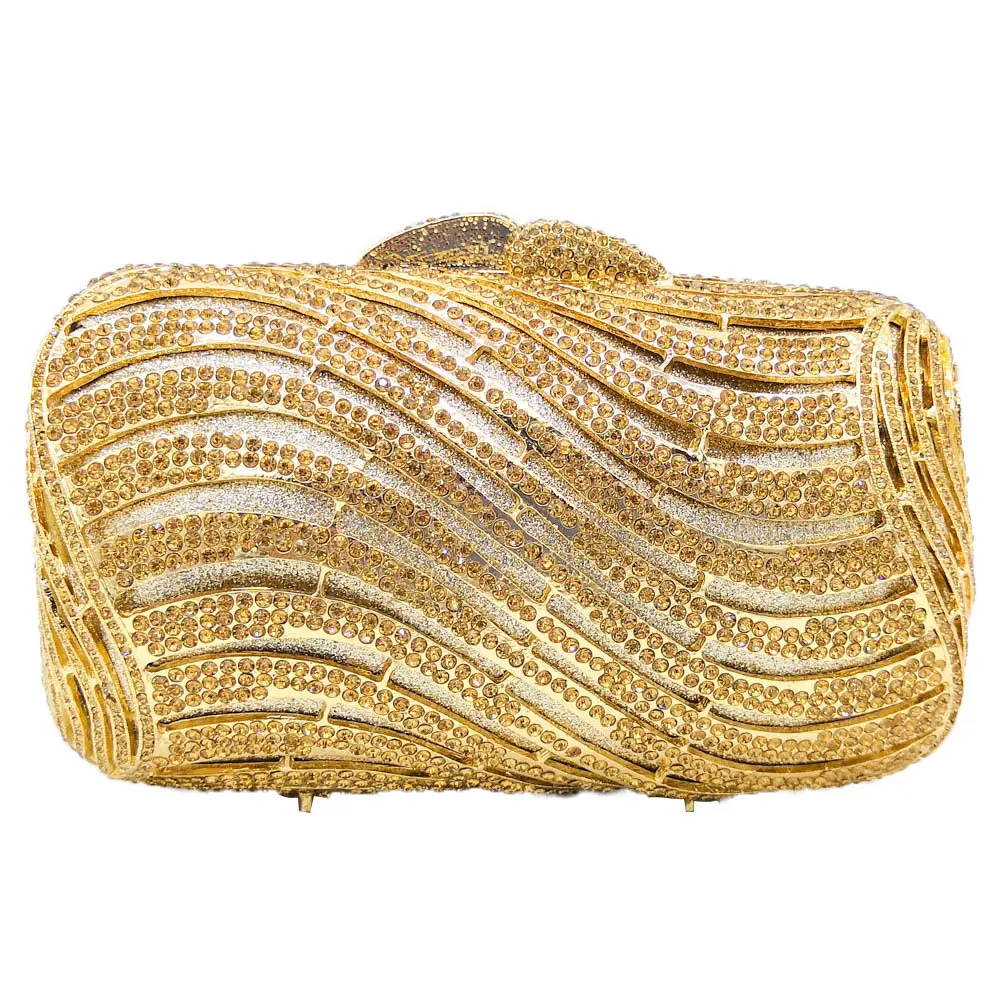 Boutique De FGG Round-Barrel Shape Women Gold Evening Purses and Handbags Party Cocktail Ladies Formal Clutch Bag
Boutique De FGG Round-Barrel Shape Women Gold Evening Purses and Handbags Party Cocktail Ladies Formal Clutch Bag