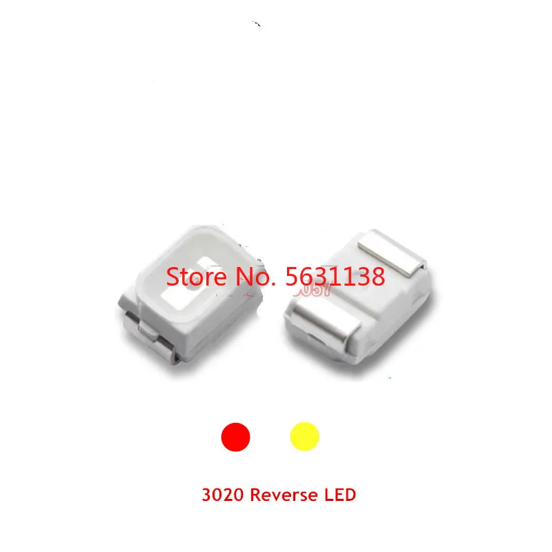 100 шт. 3020 SMD светодиодный Реверсивный полярность красный/желтый 700-800MCD 20MA 1,8-2,0 V супер яркий свет бусины cree светодиодный COB Чип светодиодный Светодиодный источник питания
100 шт. 3020 SMD светодиодный Реверсивный полярность красный/желтый 700-800MCD 20MA 1,8-2,0 V супер яркий свет бусины cree светодиодный COB Чип светодиодный Светодиодный источник питания