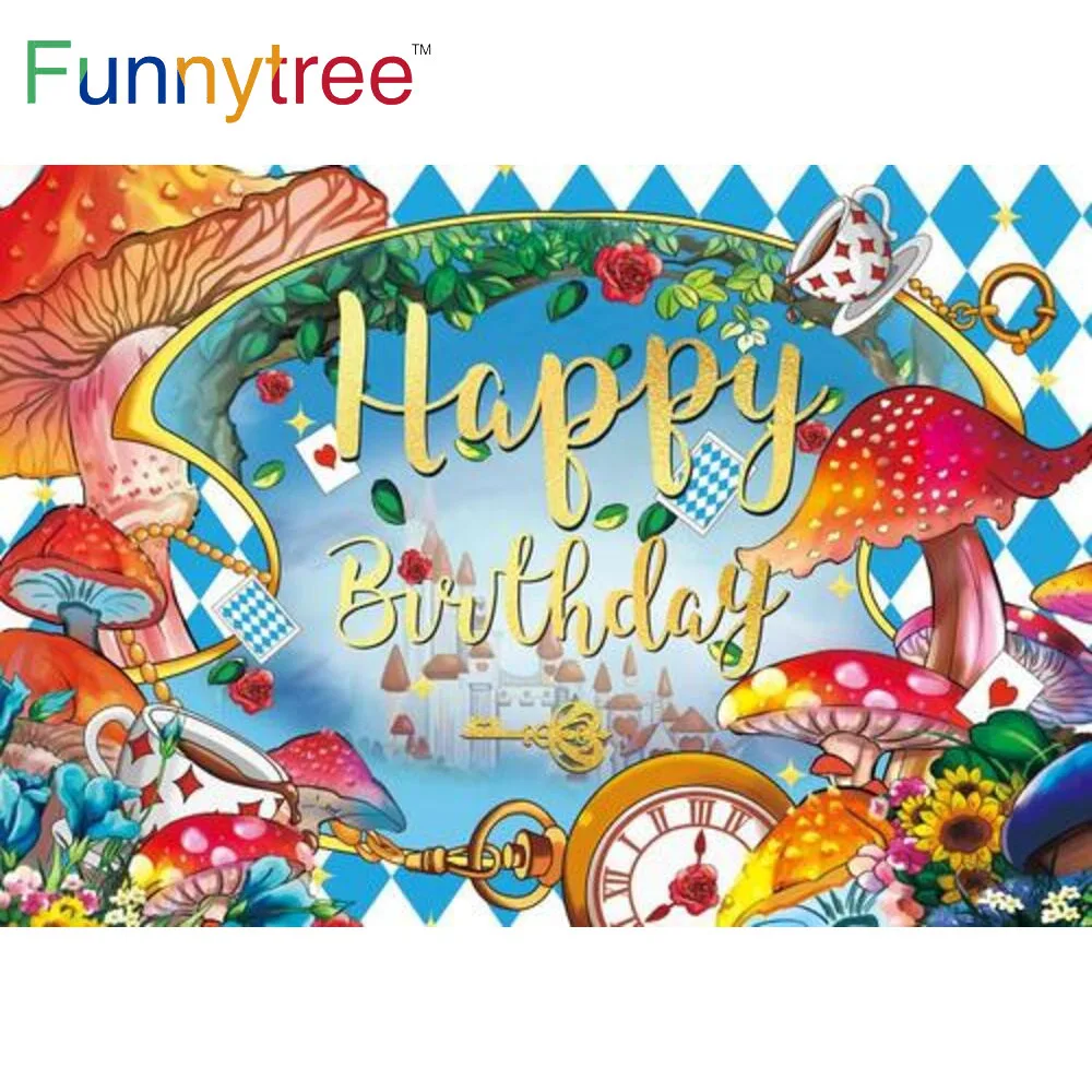 Фон для фотосъемки Funnytree Happy 1st Onederland день рождения чашка чай Страна Чудес замок и грибы сетка Baby Shower
Фон для фотосъемки Funnytree Happy 1st Onederland день рождения чашка чай Страна Чудес замок и грибы сетка Baby Shower