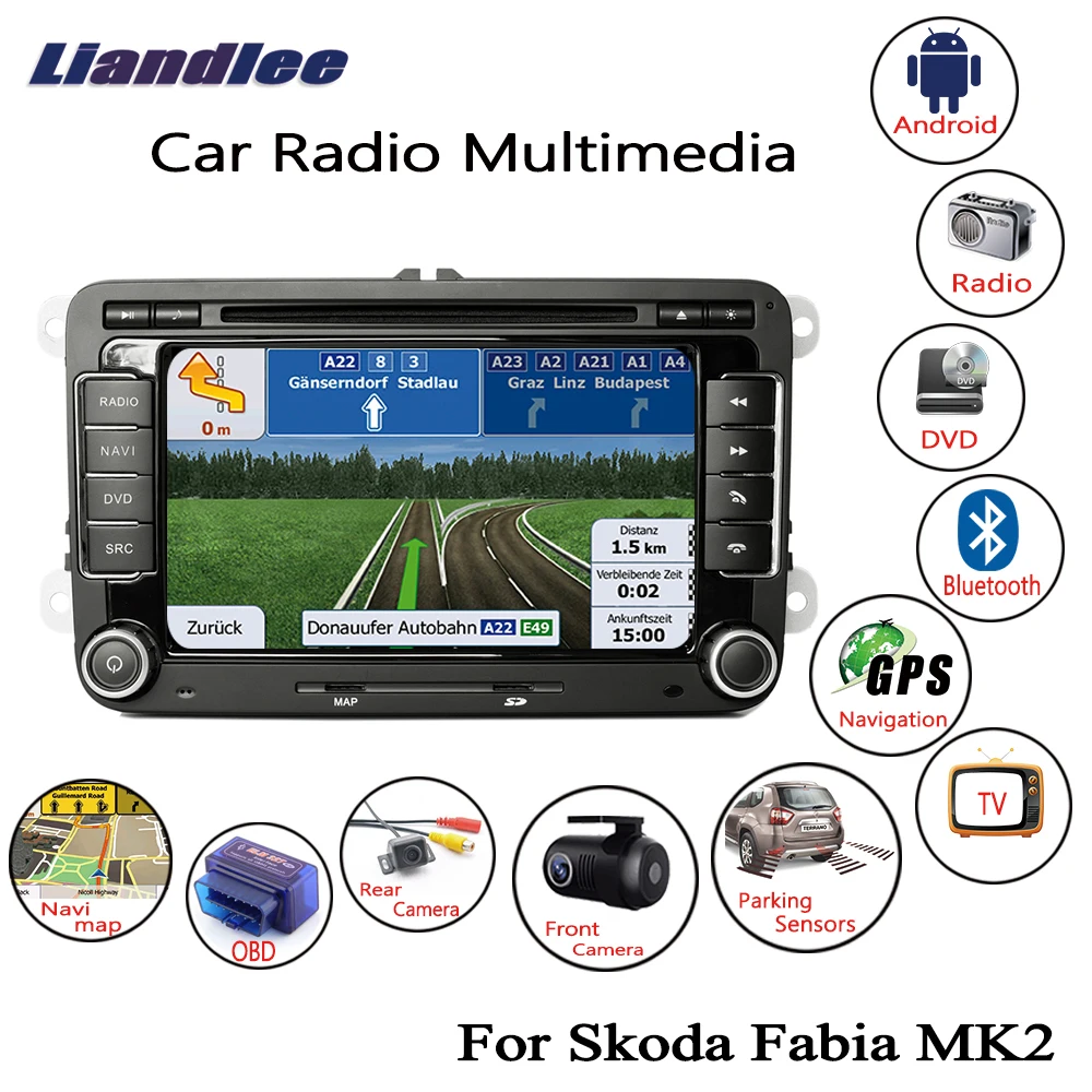 Автомагнитола 2 Din на Android, CD, DVD-плеер для Skoda Fabia MK2 2007-2014, GPS навигация, ТВ, HD экран
Автомагнитола 2 Din на Android, CD, DVD-плеер для Skoda Fabia MK2 2007-2014, GPS навигация, ТВ, HD экран