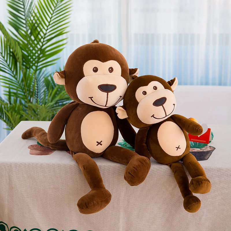 2020 New Novel and Cute Couple Monkey Fashion Net Red Down Cotton Skin-friendly Plush Toy Monkey Doll Child Birthday Gift Doll
2020 New Novel and Cute Couple Monkey Fashion Net Red Down Cotton Skin-friendly Plush Toy Monkey Doll Child Birthday Gift Doll