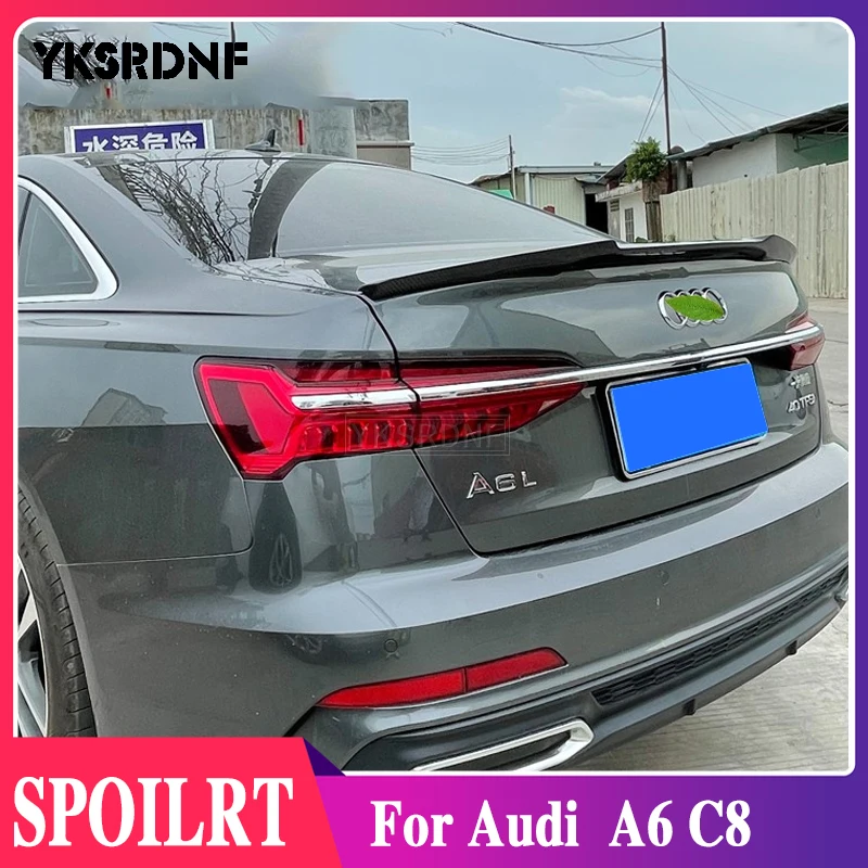YKSRDNF For Audi A6 C8 Spoiler Carbon Fiber Rear Spoiler Trunk Wing M4 2019 2020 2021
YKSRDNF For Audi A6 C8 Spoiler Carbon Fiber Rear Spoiler Trunk Wing M4 2019 2020 2021