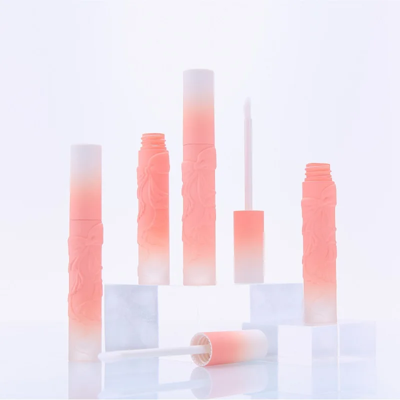Empty Lip Gloss Tubes Gradient Pink Embossed Bow Cosmetic Lipgloss Container Makeup 5ML Lip Gloss Packaging 10/30/50pcs
Empty Lip Gloss Tubes Gradient Pink Embossed Bow Cosmetic Lipgloss Container Makeup 5ML Lip Gloss Packaging 10/30/50pcs