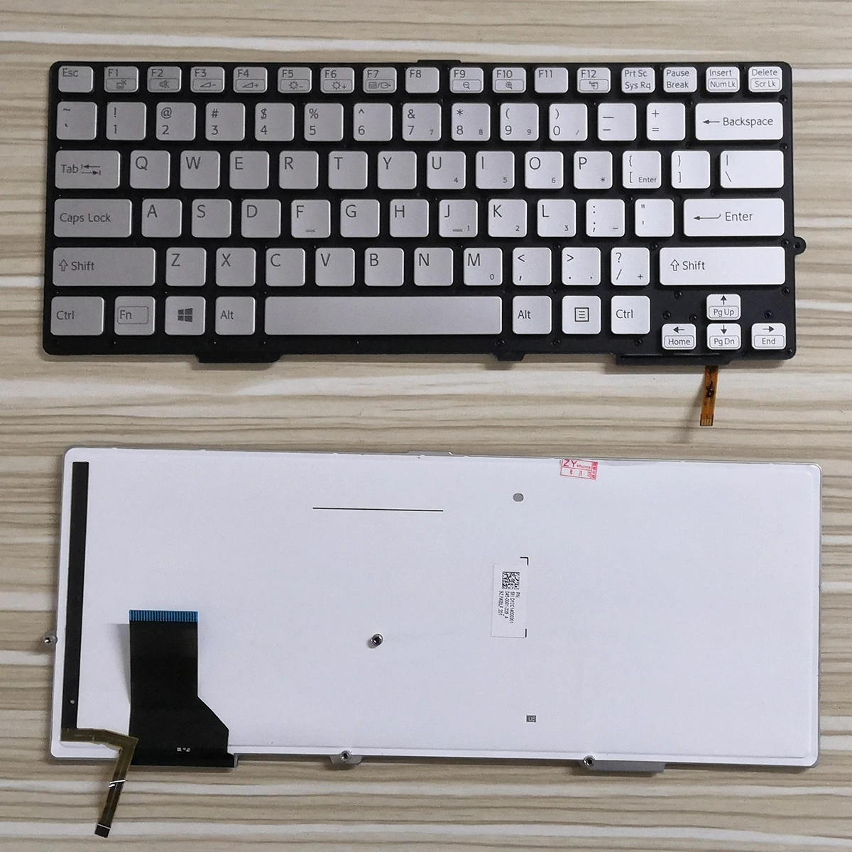 for Sony Vaio SVS13 SVS13A SVS13A2S1C SVS131A12T SVS13P US Laptop Keyboard+Backlight black silver NEW
for Sony Vaio SVS13 SVS13A SVS13A2S1C SVS131A12T SVS13P US Laptop Keyboard+Backlight black silver NEW