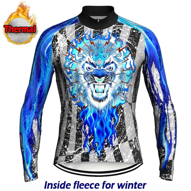 Long Sleeve Cycling Jersey Set for Men, Outdoor Winter Wear, Keep Warm, Downhill MTB Bike Coat, Top, Styles, Animal Thermal
Long Sleeve Cycling Jersey Set for Men, Outdoor Winter Wear, Keep Warm, Downhill MTB Bike Coat, Top, Styles, Animal Thermal