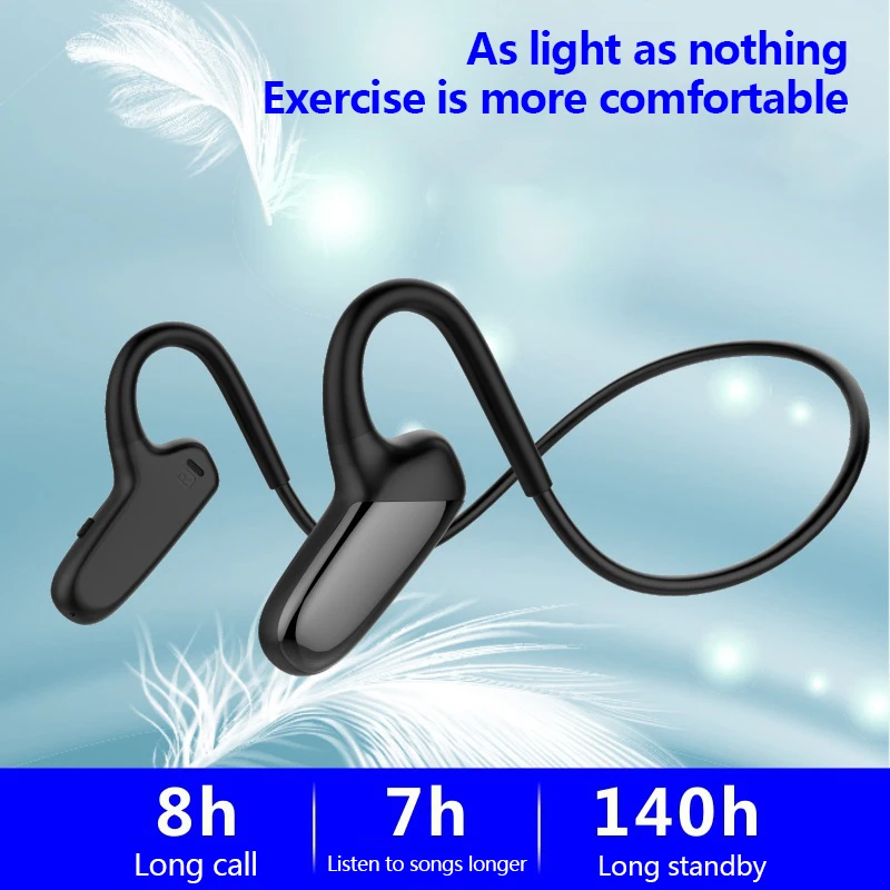 Wireless Bluetooth headset f808 concept bone conduction 5.0 running waterproof and sweat proof Earphones
Wireless Bluetooth headset f808 concept bone conduction 5.0 running waterproof and sweat proof Earphones