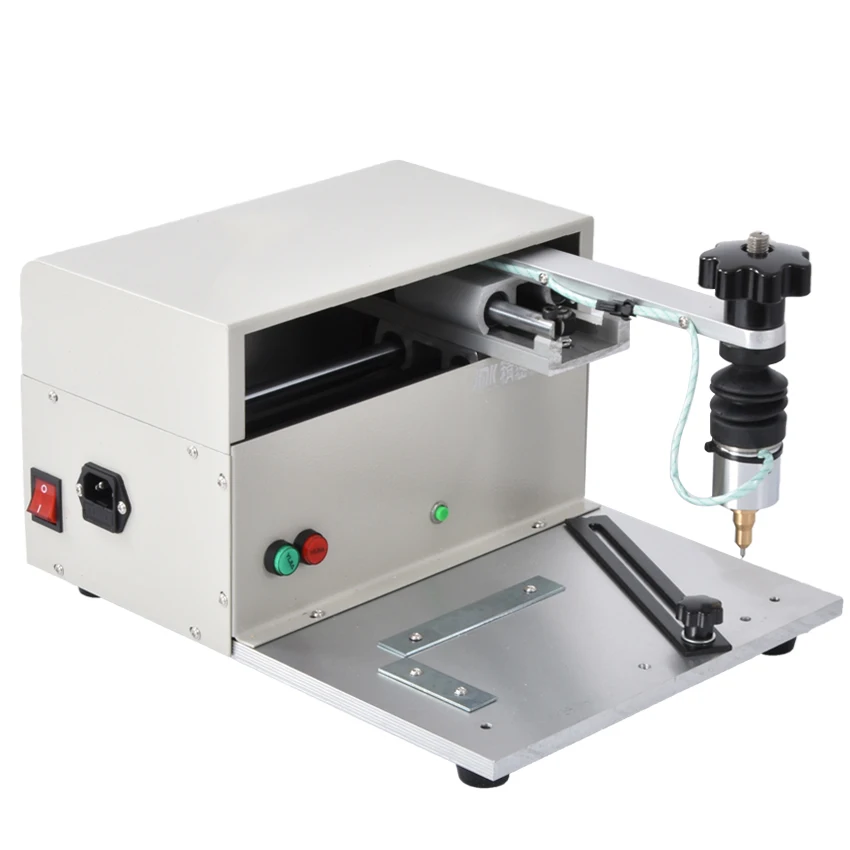 Small Table Type USB Electric Marking Machine Metal Stainless Steel Signage Nameplate Marking Machine 110V/220V 200W (170*110mm)
Small Table Type USB Electric Marking Machine Metal Stainless Steel Signage Nameplate Marking Machine 110V/220V 200W (170*110mm)