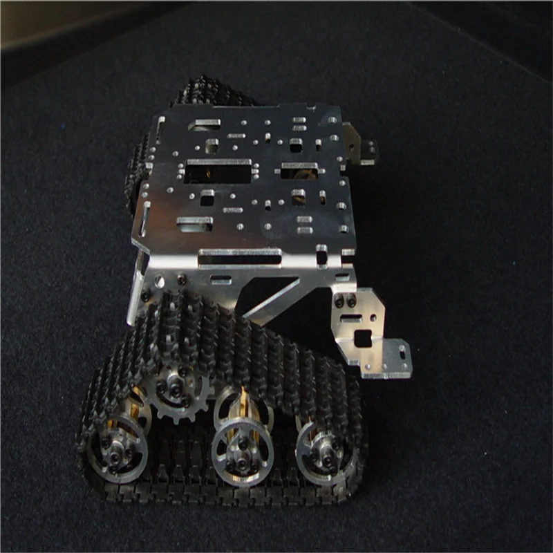 Tank Chassis Remote Control Platform With Metal Panel/ Adjustable Track DC Motor for Arduino DIY
Tank Chassis Remote Control Platform With Metal Panel/ Adjustable Track DC Motor for Arduino DIY