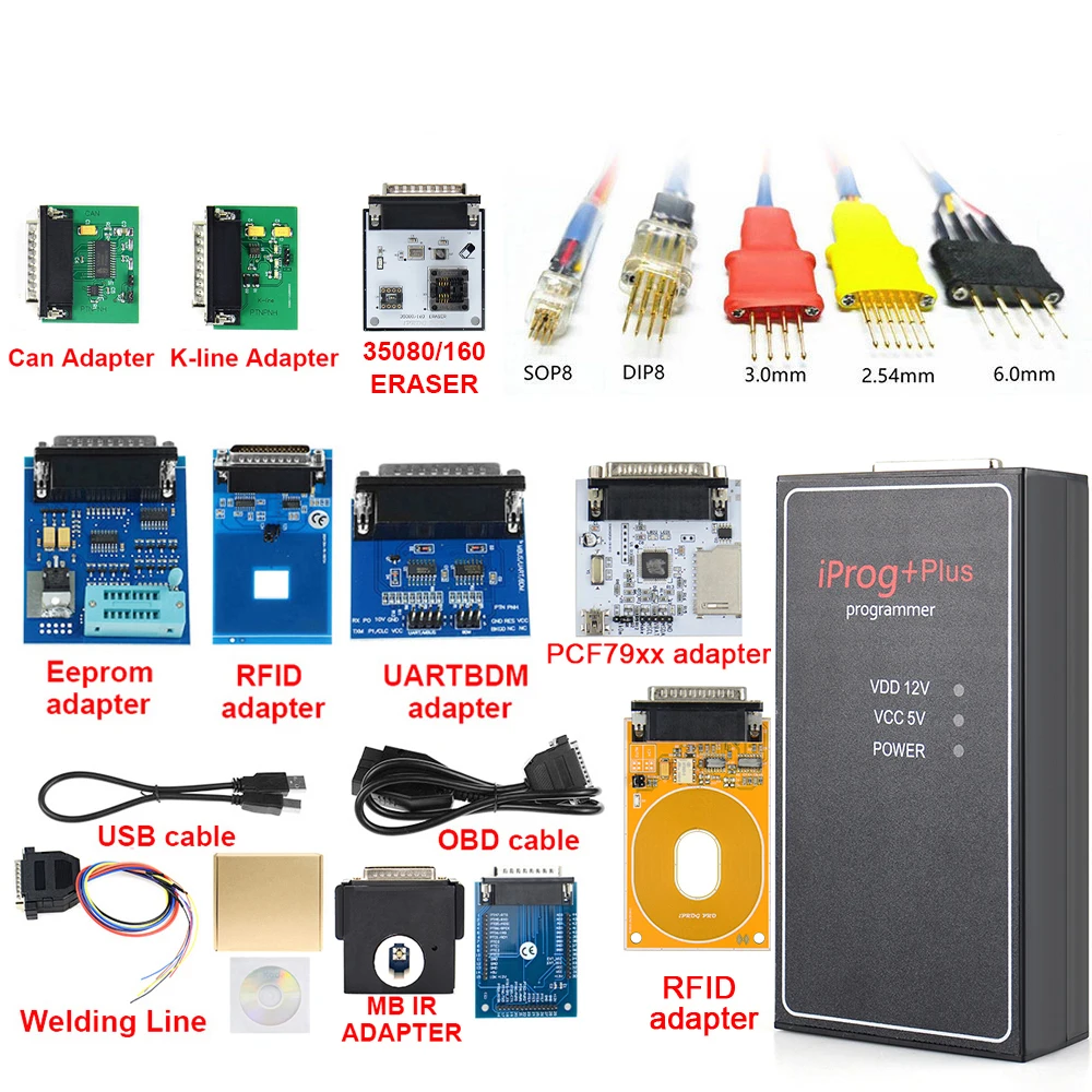 2025 Iprog plus + V87/777 key Programmer Support IMMO Correction Airbag Reset Till Year 2020 Replace Carprog/Digiprog
2025 Iprog plus + V87/777 key Programmer Support IMMO Correction Airbag Reset Till Year 2020 Replace Carprog/Digiprog