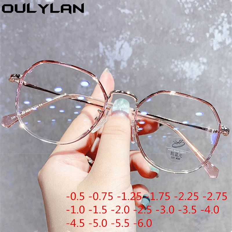Oulylan -0,5 -0,75-1,25 -1,0 -1,5 -2,5 до -6 Готовые очки для близорукости Мужчины Женщины Модные круглые металлические очки для близорукости унисекс
Oulylan -0,5 -0,75-1,25 -1,0 -1,5 -2,5 до -6 Готовые очки для близорукости Мужчины Женщины Модные круглые металлические очки для близорукости унисекс