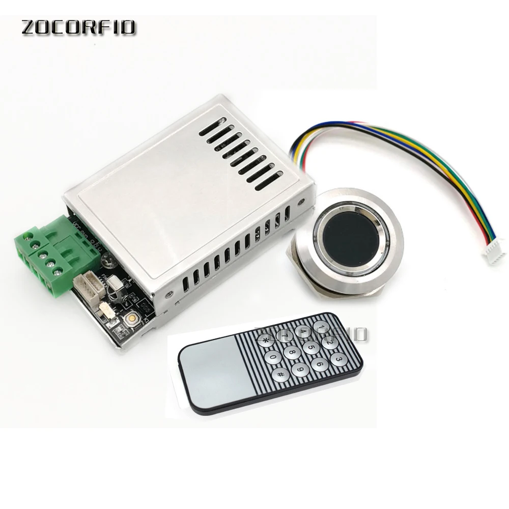 Fingerprint Control Board+Fingerprint Module Two-color Ring Indicator Light Access Control
Fingerprint Control Board+Fingerprint Module Two-color Ring Indicator Light Access Control