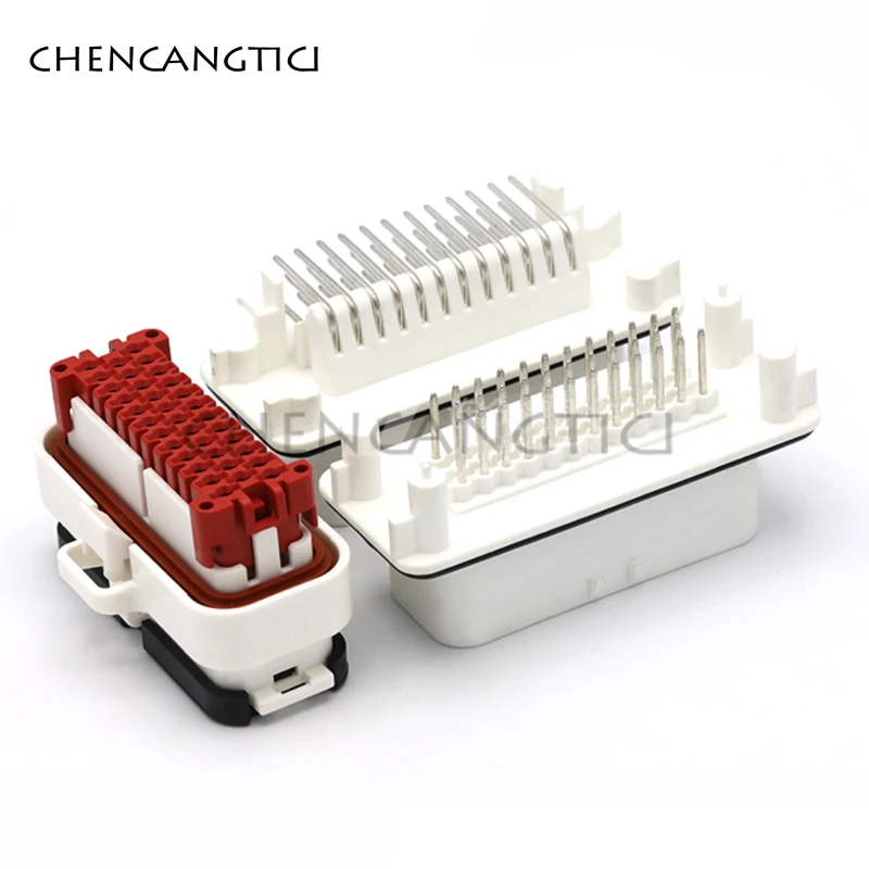 1 Set 35 Pin ECU Controller Cable Connector 776163-2 Sealed Waterproof Plug 35 Core 776164-2 / 776231-2
1 Set 35 Pin ECU Controller Cable Connector 776163-2 Sealed Waterproof Plug 35 Core 776164-2 / 776231-2
