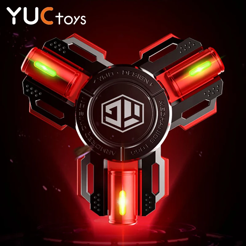YUC Mute Hand Fidget Spinner Toys Luminous Light Silent Bearing R188 Alloy Metal Stainless Steel Senior Gyro Relief Stress Gift
YUC Mute Hand Fidget Spinner Toys Luminous Light Silent Bearing R188 Alloy Metal Stainless Steel Senior Gyro Relief Stress Gift