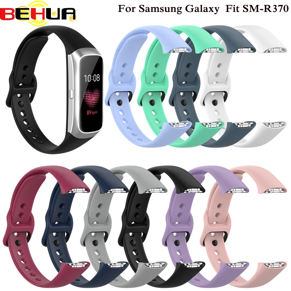 Ремешок силиконовый для Samsung Galaxy Fit SM-R370 SM R370, спортивный браслет для умных часов, аксессуары для часов
Ремешок силиконовый для Samsung Galaxy Fit SM-R370 SM R370, спортивный браслет для умных часов, аксессуары для часов