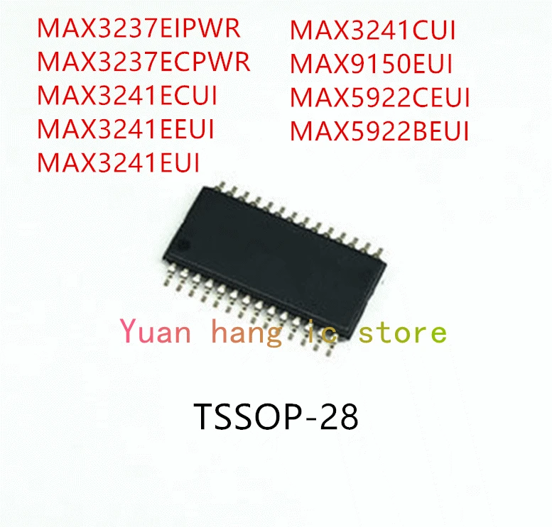 10 шт. MAX3237EIPWR MAX3237ECPWR MAX3241ECUI MAX3241EEUI MAX3241EUI MAX3241CUI MAX9150EUI MAX5922CEUI max5922beii IC
10 шт. MAX3237EIPWR MAX3237ECPWR MAX3241ECUI MAX3241EEUI MAX3241EUI MAX3241CUI MAX9150EUI MAX5922CEUI max5922beii IC
