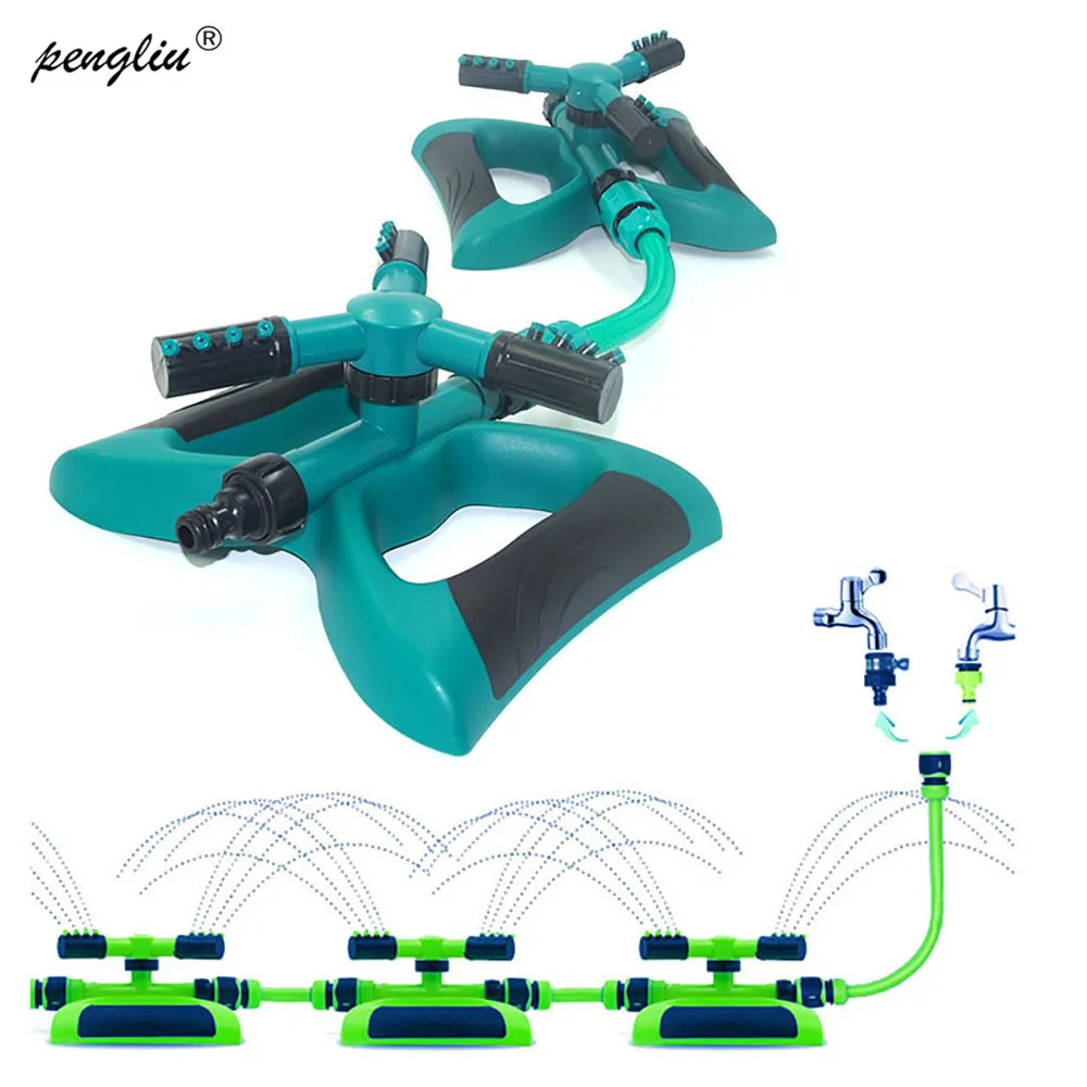 Supplies Greenhouse Three Arm Automatic 360 Degree Rotary Spray Head Garden Lawn Irrigation Two Connector Sprinkler
Supplies Greenhouse Three Arm Automatic 360 Degree Rotary Spray Head Garden Lawn Irrigation Two Connector Sprinkler