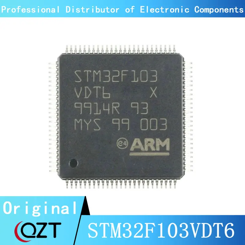 10pcs/lot STM32F103 STM32F103VD STM32F103VDT6 LQFP-100 Microcontroller chip New spot
10pcs/lot STM32F103 STM32F103VD STM32F103VDT6 LQFP-100 Microcontroller chip New spot