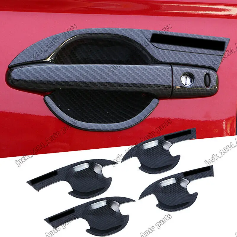Carbon Fiber Door Handle Bowl Cup Cover 4pcs For Mitsubishi Outlander 2007-2019 Auto Accessory Exterior decoration Trim
Carbon Fiber Door Handle Bowl Cup Cover 4pcs For Mitsubishi Outlander 2007-2019 Auto Accessory Exterior decoration Trim