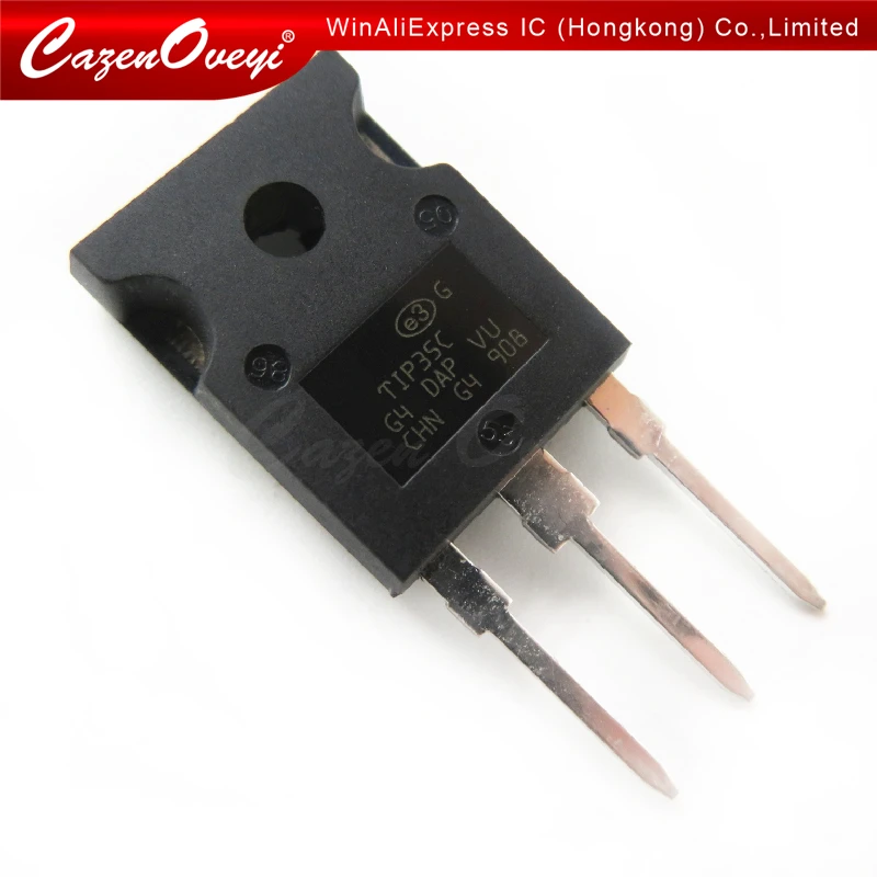 50 шт./лот, TIP35C TO-247, TIP35 TO-3P 35C TO247, новая и оригинальная идентификация
50 шт./лот, TIP35C TO-247, TIP35 TO-3P 35C TO247, новая и оригинальная идентификация