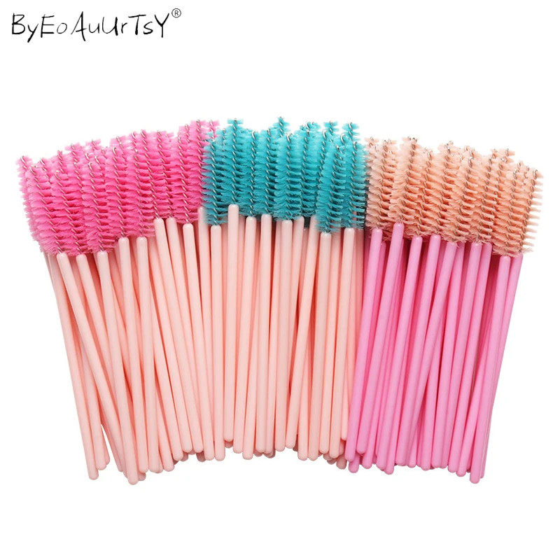 50pcs Pink Handle Eyelash Brush Disposable Eyelash Extension Mascara Wands Applicator Beauty Eye Lash Brow Brush Makeup Tools
50pcs Pink Handle Eyelash Brush Disposable Eyelash Extension Mascara Wands Applicator Beauty Eye Lash Brow Brush Makeup Tools