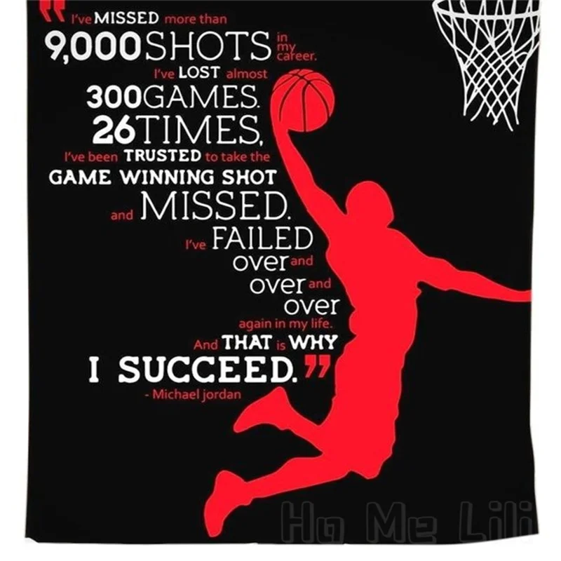 Basketball Tapestry By Ho Me Lili Michael Quote Wall Hanging Home Decor For Bedroom Living Room
Basketball Tapestry By Ho Me Lili Michael Quote Wall Hanging Home Decor For Bedroom Living Room