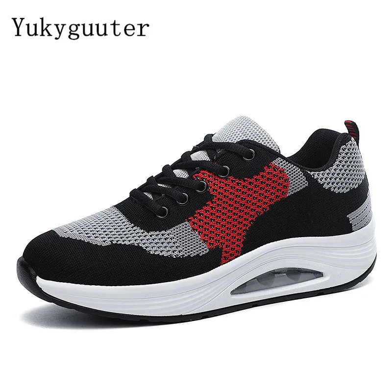 Women Sneakers Running Shoes Outdoor Sports Breathable Mesh Fashion Chunky Boots Knit Upper Female Air Cushion Walking Jogging
Women Sneakers Running Shoes Outdoor Sports Breathable Mesh Fashion Chunky Boots Knit Upper Female Air Cushion Walking Jogging