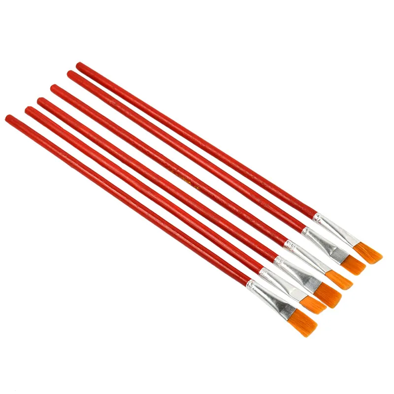 6Pcs/set Artist Paint Brush Set Nylon Hair Acrylic Watercolor Oil Painting Supplies
6Pcs/set Artist Paint Brush Set Nylon Hair Acrylic Watercolor Oil Painting Supplies