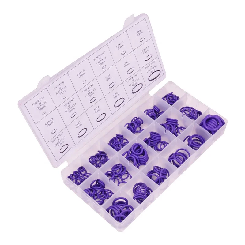 Car Air Conditioner Boxed Sealing Ring Repair O-ring, Nitrile Rubber Gasket, High Pressure and Temperature
Car Air Conditioner Boxed Sealing Ring Repair O-ring, Nitrile Rubber Gasket, High Pressure and Temperature